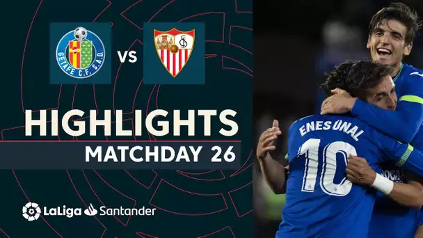 Resumen de Getafe CF vs Sevilla FC (2-0)