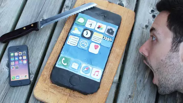 Recette pour faire un Gâteau iPhone XXL