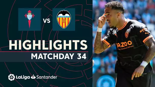 Resumen de RC Celta vs Valencia CF (1-2)