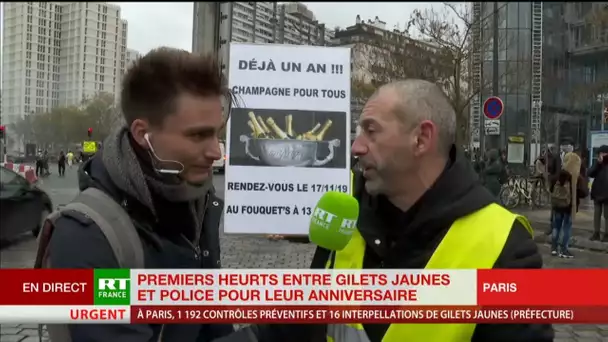 Faouzi Lellouche, Gilet jaune : «On est venu récupérer le fruit des efforts» d'un an de mobilisation