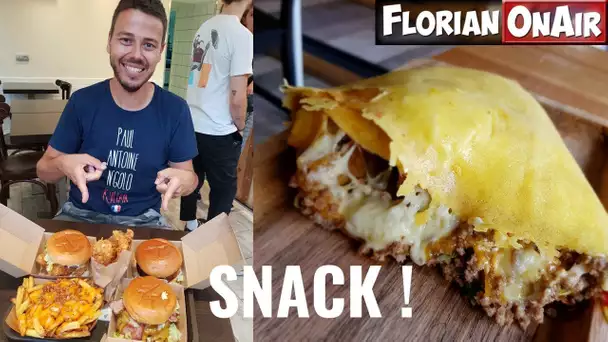 Je dévalise les BURGERS, CRÊPES et SANDWICHS de ces SNACKS dans le Sud  - VLOG #656