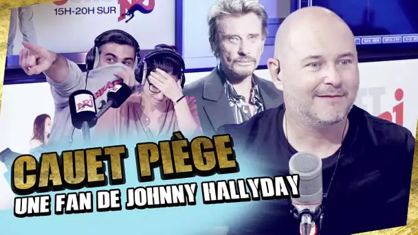 CAUET PIÈGE UNE FAN DE JOHNNY HALLYDAY