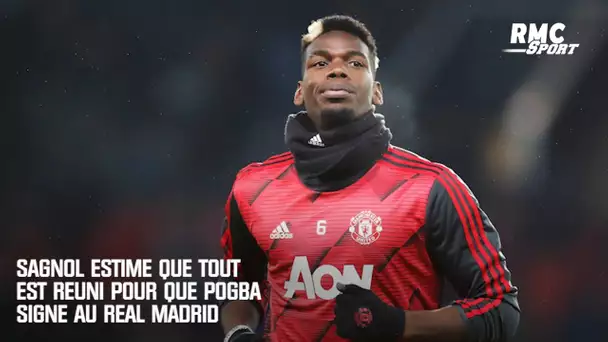 Sagnol considère que tout est réuni pour que Pogba signe au Real Madrid