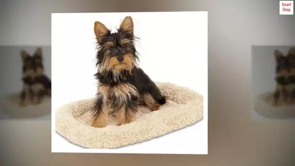 Aspen Pet Bolster Style Kennel Mat, 16 by 9-Inch