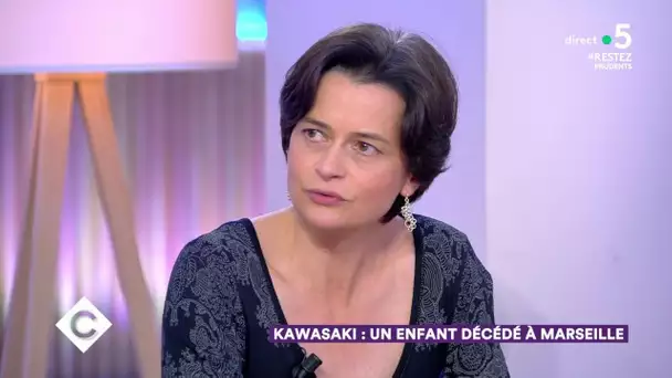 Kawasaki : un enfant décédé à Marseille - C à Vous - 15/05/2020