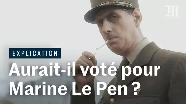 Marine Le Pen est-elle gaulliste ? Le regard d'un spécialiste du général de Gaulle