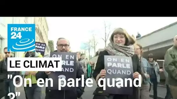 En France, plus de 130 rassemblements pour que le climat pèse dans la présidentielle • FRANCE 24