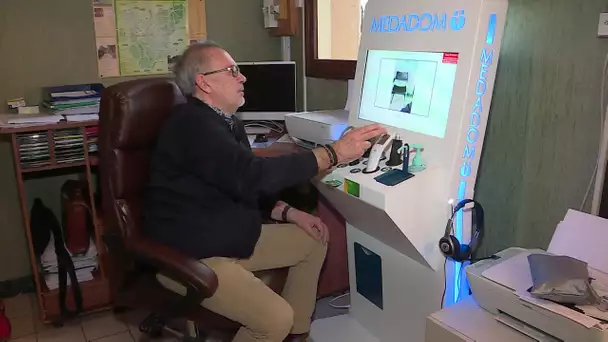Une visite virtuelle chez le médecin grâce aux cabines de téléconsultation