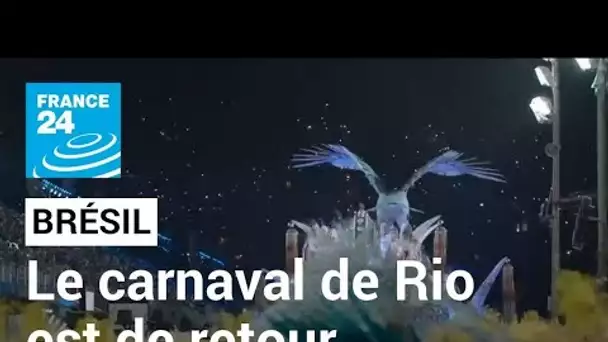 Brésil : le retour tant attendu du carnaval de Rio après 2 ans de pandémie • FRANCE 24