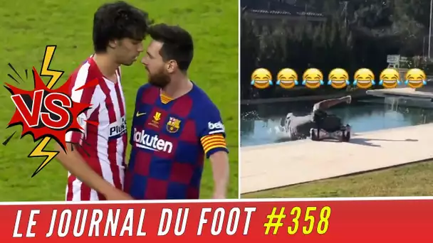 EMBROUILLE entre MESSI et JOAO FELIX, le kart de DIEGO COSTA termine dans la piscine