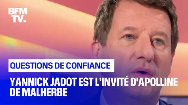 Yannick Jadot face à Apolline de Malherbe en direct