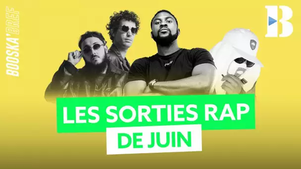 Les sorties d'albums RAP du mois de juin !