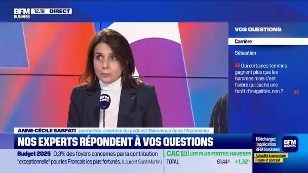 A-C Sarfati: "Les femmes qui gagnent plus que les hommes sont minoritaires"
