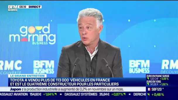 Frank Marotte (Toyota France) : Toyota toujours à reculons sur l'électrique