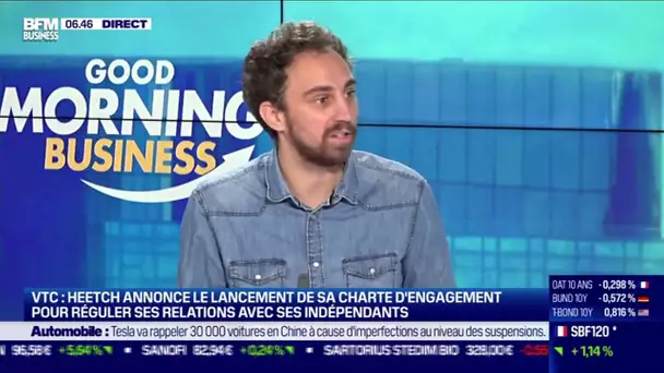 Teddy Pellerin (Heetch): La crise sanitaire fragilise l'activité et les revenus des chauffeurs VTC