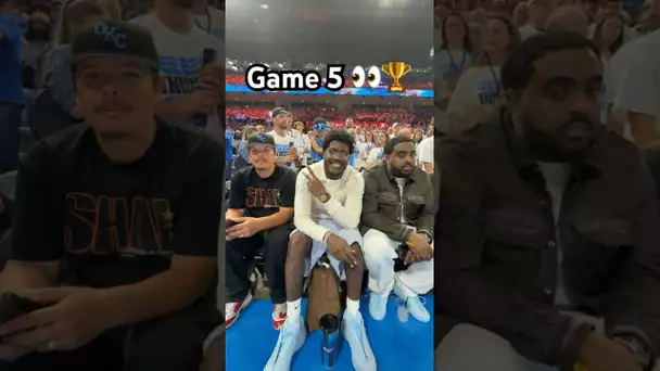 Lil Yachty pulled up for Game 5! #NBAFinals