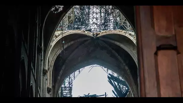 Notre-Dame de Paris : sauver les pignons, la priorité des pompiers