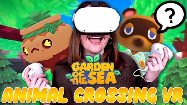 ANIMAL CROSSING EN VR ? GARDEN OF THE SEA VR OCULUS META QUEST 2