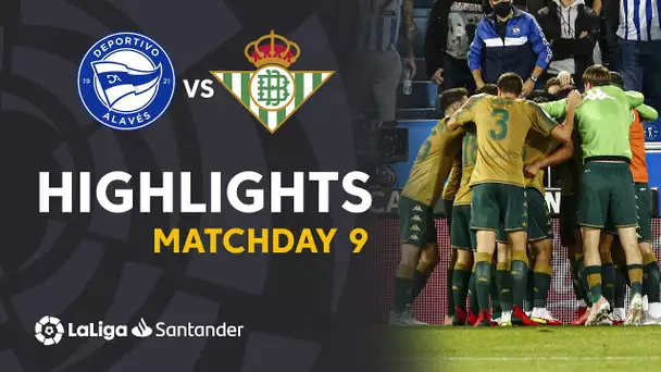 Resumen de Deportivo Alavés vs Real Betis (0-1)