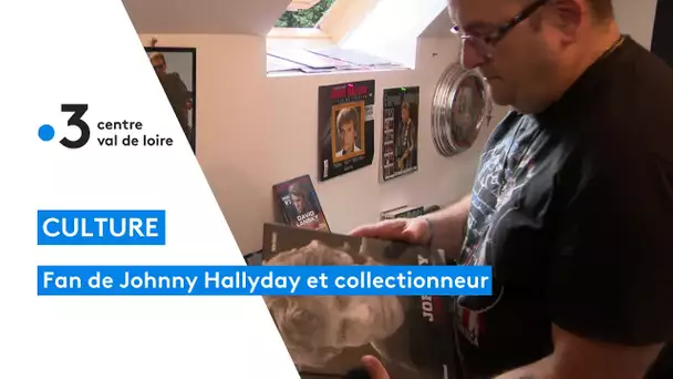 Fan de Johnny Hallyday et collectionneur