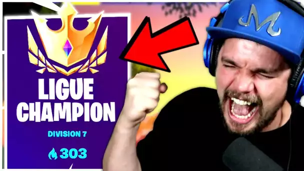 JE SUIS EN LIGUE CHAMPION en ARENE sur FORTNITE !!