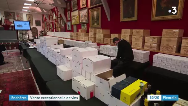 Vente exceptionnelle de vins à Senlis