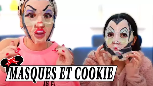 MASQUES VILAINS ET COOKIE AUX SMARTIES ENTRE FILLES 🍪