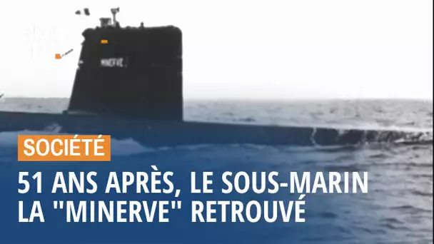 Disparu il y a 51 ans, le sous-marin la "Minerve" retrouvé au large de Toulon