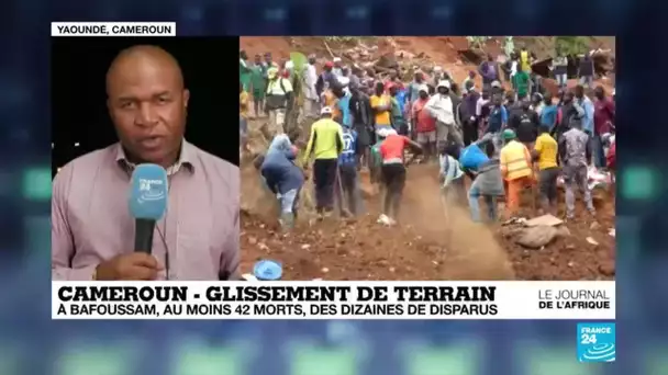 Au moins 42 morts et des disparus dans un glissement de terrain au Cameroun