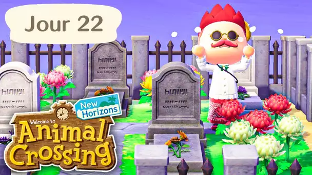 Jour 22 | Le Cimetière ⚰️ | Animal Crossing : New Horizons