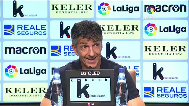 Rueda de prensa Real Sociedad vs Rayo Vallecano