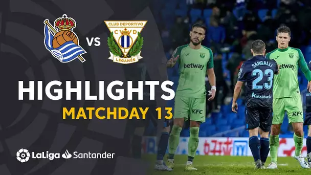 Highlights Real Sociedad vs CD Leganes (1-1)