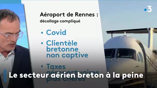 Le secteur aérien breton à la peine