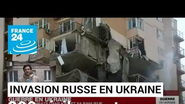 Près de 200 morts civils dans l'invasion de l'Ukraine, intenses combats à Kiev • FRANCE 24