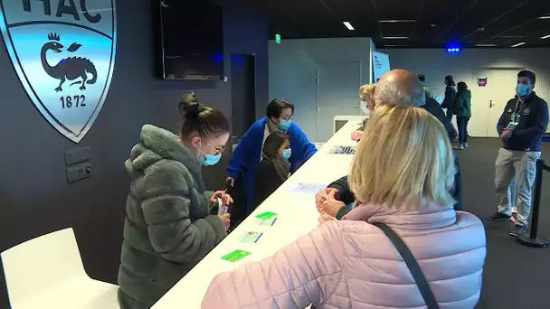 Le Havre : premier bilan du "vaccinodrome" du stade océane