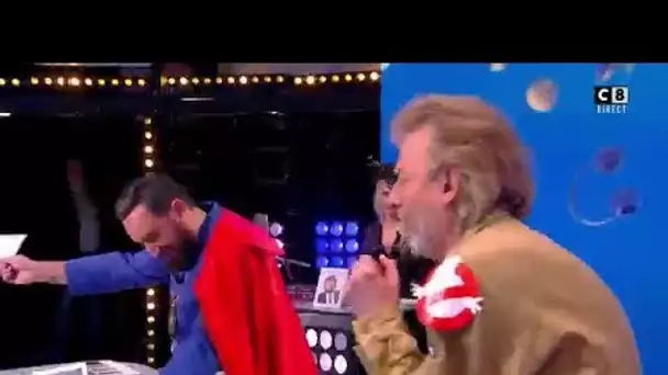 GILLES VERDEZ MANQUE DE VOMIR SUR CYRIL HANOUNA