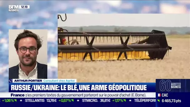 Arthur Portier (Agritel): Russie/Ukraine, le blé une arme géopolitique