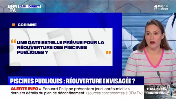 Une date est-elle prévue pour la réouverture des piscines publiques? BFMTV répond à vos questions