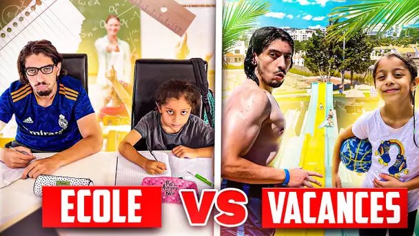 VACANCE VS ÉCOLE ! 😭🔥 ( rentrée scolaire)