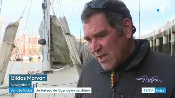 Brest : un bateau de légende en perdition