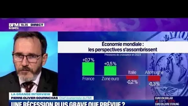 Pierre-Olivier Gourinchas, Chef économiste du FMI  est l'invité d'Hedwige Chevrillon