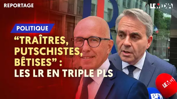 DISSOLUTION / « TRAÎTRES, PUTSCHISTES, BÊTISES » LES LR EN TRIPLE PLS, CIOTTI VIRÉ
