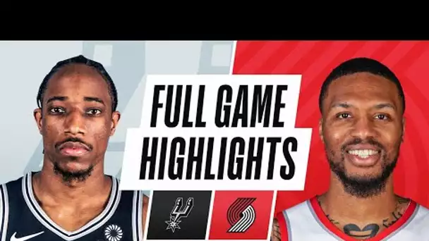 SPURS at TRAIL BLAZERS | FULL GAME HIGHLIGHTS | May 8, 2021
