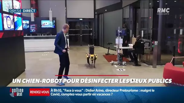 Les robots à la rescousse de la lutte contre le COVID-19