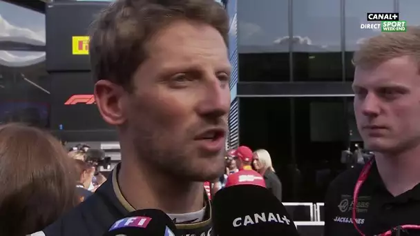 Romain Grosjean, "un challenge" de piloter avec la Haas