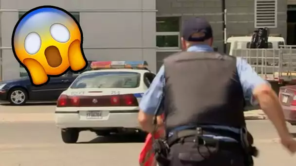 La voiture de police a été volée ! | Juste pour rire Gags