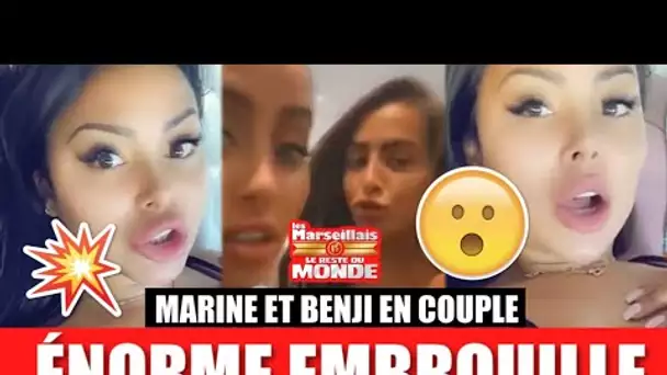 BENJI ET MARINE EN COUPLE, MAEVA GHENNAM S’EST FORTEMENT EMBROUILLÉE AVEC ELLE SUR LE TOURNAGE !! 😱