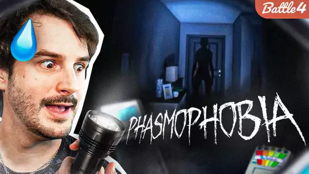 MADAME, Y'A DEUX CADAVRES AU SOUS-SOL !! -Best Of Phasmophobia- #BATTLE4