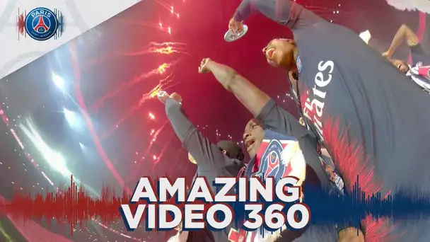 Soulevez le trophée avec les joueurs ! AMAZING VIDEO 360