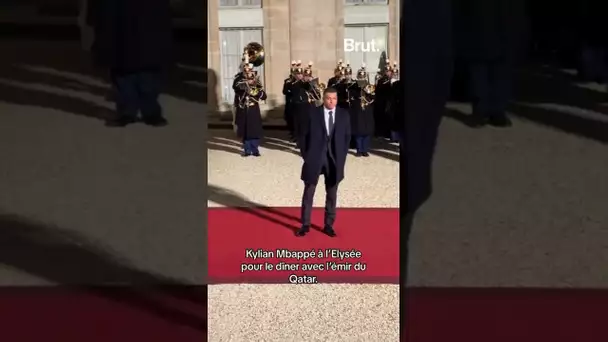 Kylian Mbappé à l'Élysée pour le dîner avec l'émir du Qatar